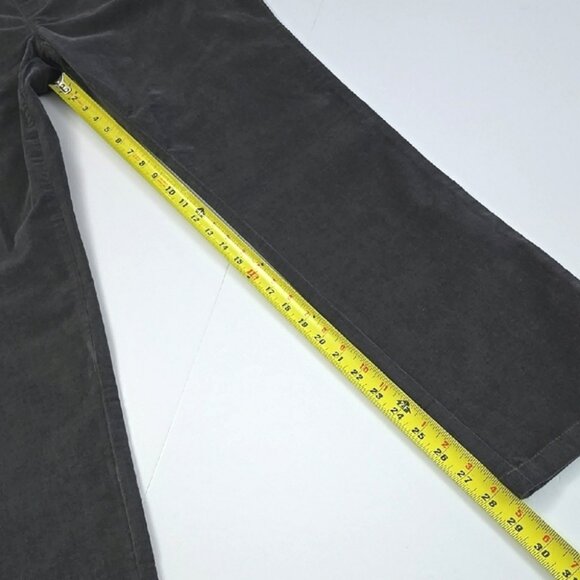 Kenneth Cole Reaction Women's Corduroy Pants Charcoal Grey Stretch Size 8 - Picture 15 of 15
